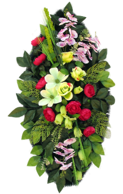 П757 Венок Кольцо с композицией