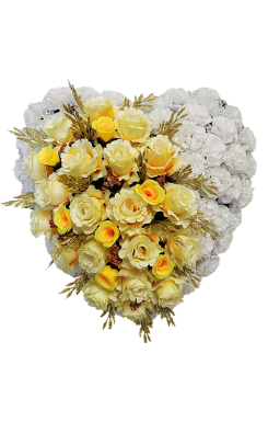 Венок сердце СР401