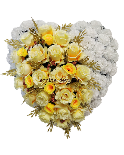 Венок сердце СР401