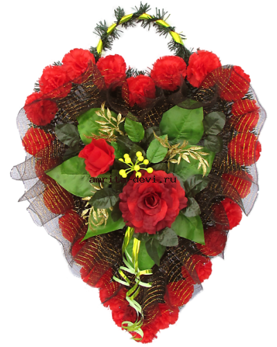 СР501 Венок сердце
