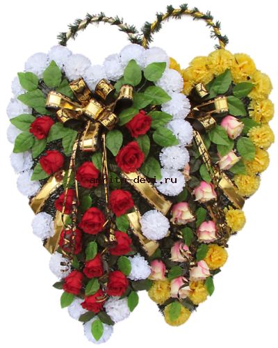 СР610 Венок сердце