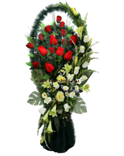 Корзина Капля большая с бутонами