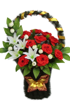 Ц308 Корзина каркасная малая Млечный путь 