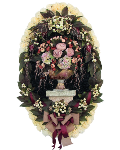 Ц718 Венок Ваза