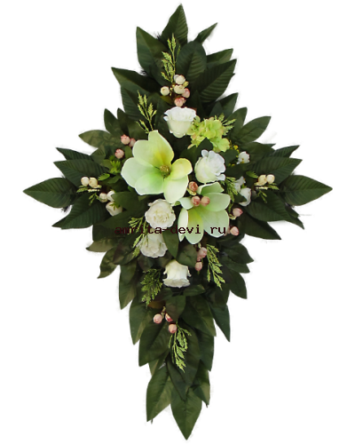 К002 Венок Крест