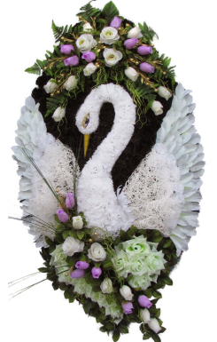 Л702 Лебедь белый два крыла